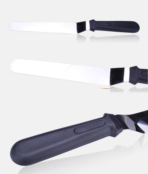 JoyGlobal 6 inch Plastic Handle Bent Palette Knife