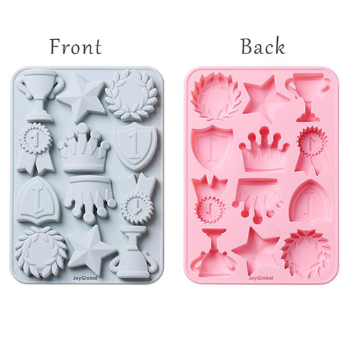 Silicone Trophy Crown Star Mould