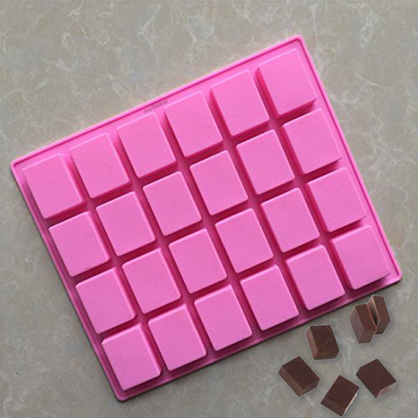 Silicone Rectangle Shape Mould - 15 Grams