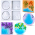 Silicone Wave Coaster Resin Mould