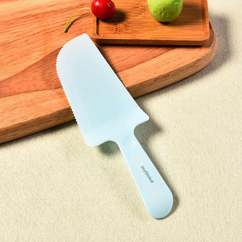 Plastic Pastry Cutter and Lifter - Blue