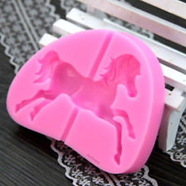 Silicone Carousel Horse Mould