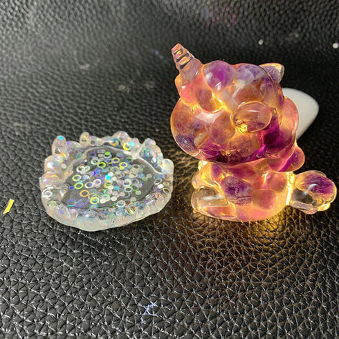 Silicone 3D Unicorn Resin Mould