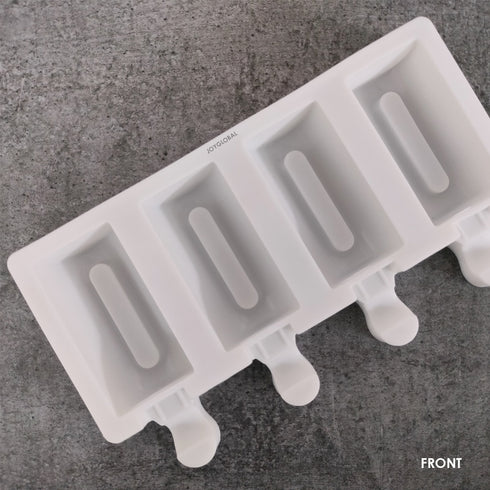 Silicone Ice Cream Popsicle Mould - 4 Cavity